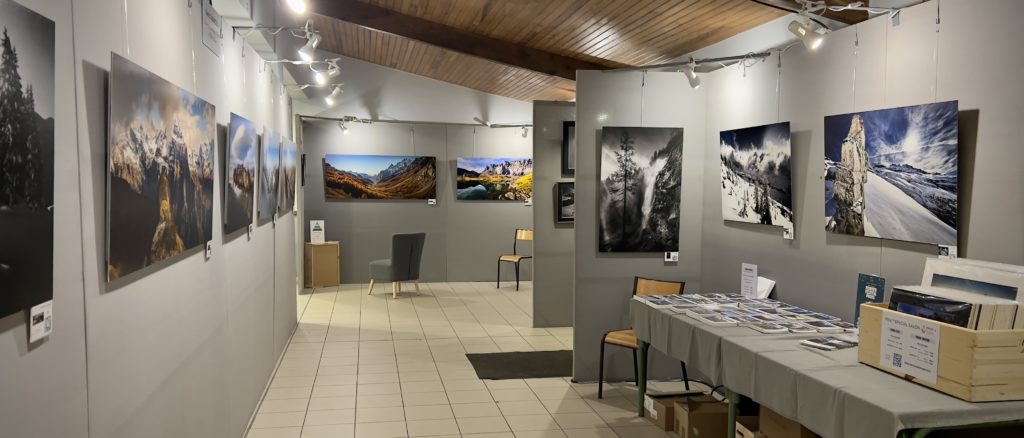 stand exposition montier festival photo elevation montagnes du giffre david casartelli